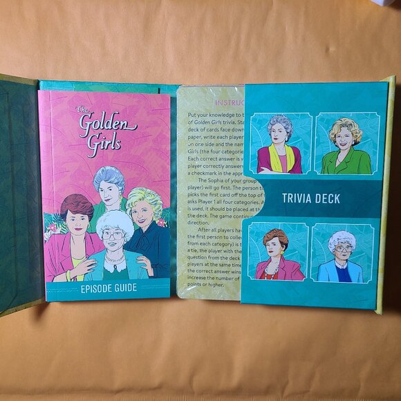 Golden Girls Trivia Deck and Episode Guide Game - Blanche Rose Dorothy Sophia - Picture 2 of 5